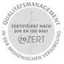 Zertifikat nach DIN EN ISO 9001